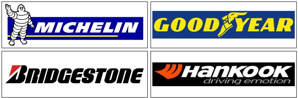 Tóthgumi Gumiszerviz márkák - Michelin, Goodyear, Bridgestone, Hankook